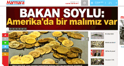 Desktop Screenshot of marmaragazetesi.com